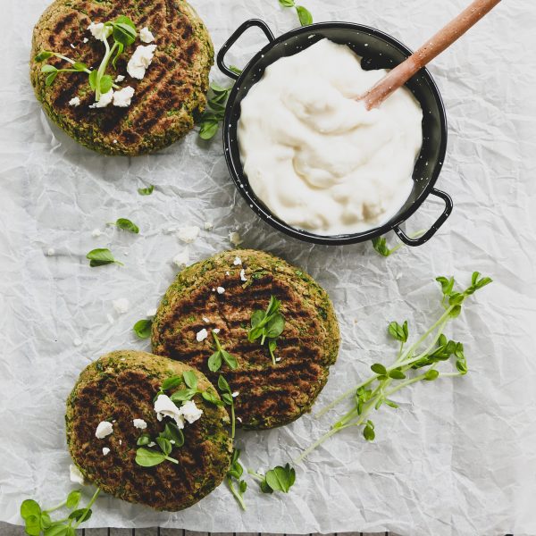 Spinach & Chickpea Patties