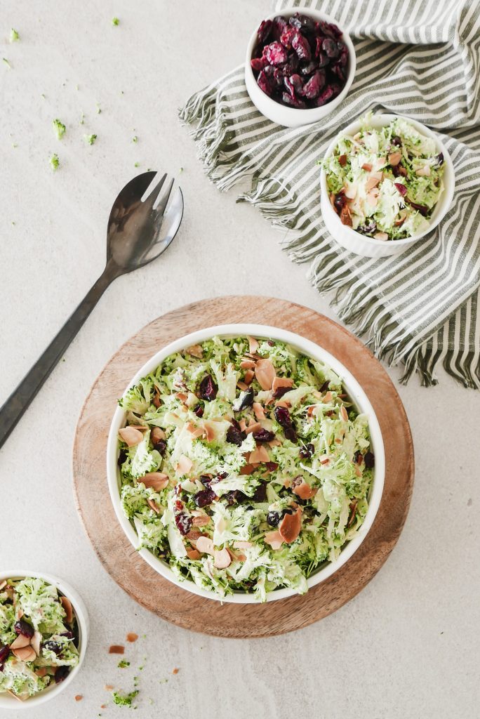 Creamy Vegan Broccoli Salad
